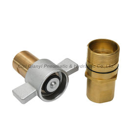 Brass Female Threaded Coupling QKTF Series WP 3625 Psi for Building Construction