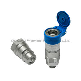 Hydraulic push fittings, High Flow Rate Hydraulic Quick Couplers, KZAF Series