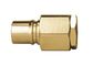 Brass Hydraulic Quick Connect Couplings Plug For Chemical Water KZD-PF Series