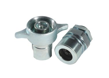 3/4" hidráulico de acero roscado aprisa conecta debajo del tornillo de la presión compatible con una serie MÁS RÁPIDA del CVE