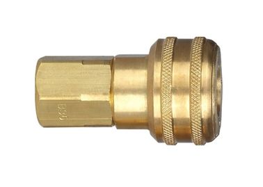 1/4" rápido neumático de cobre amarillo conecta las series del acoplamiento I para el intercambio industrial